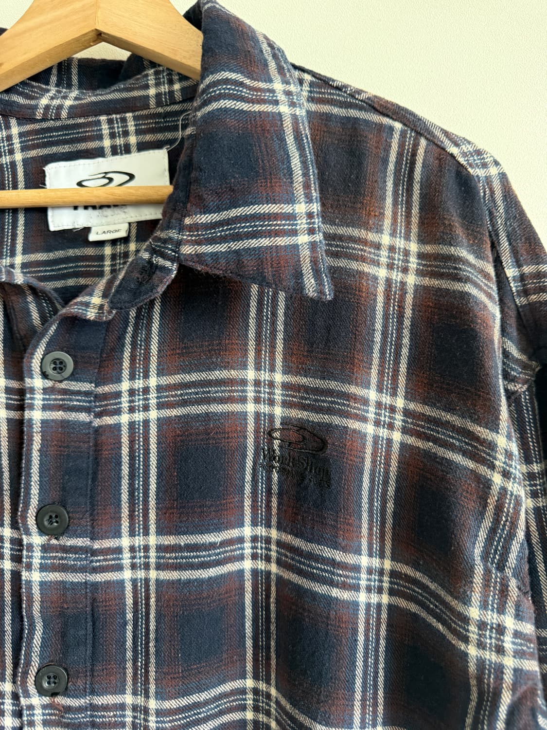 트래블(TRAVEL) 체크 셔츠 상품이미지3