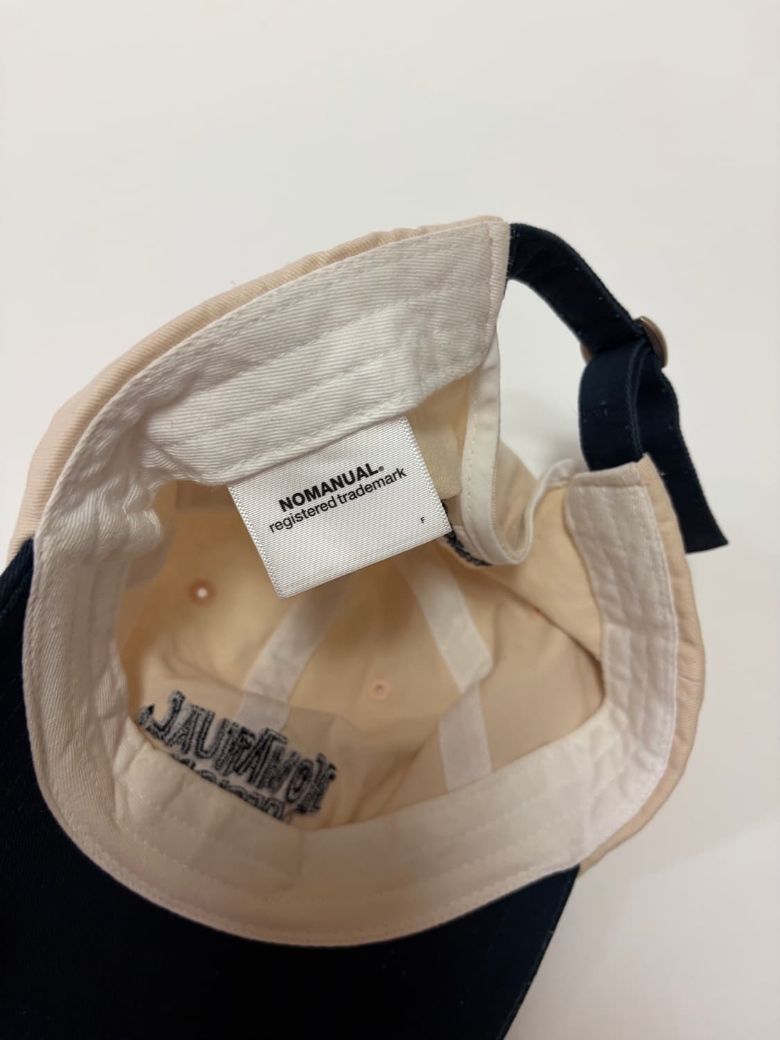 노매뉴얼 배색 볼캡 상품이미지6