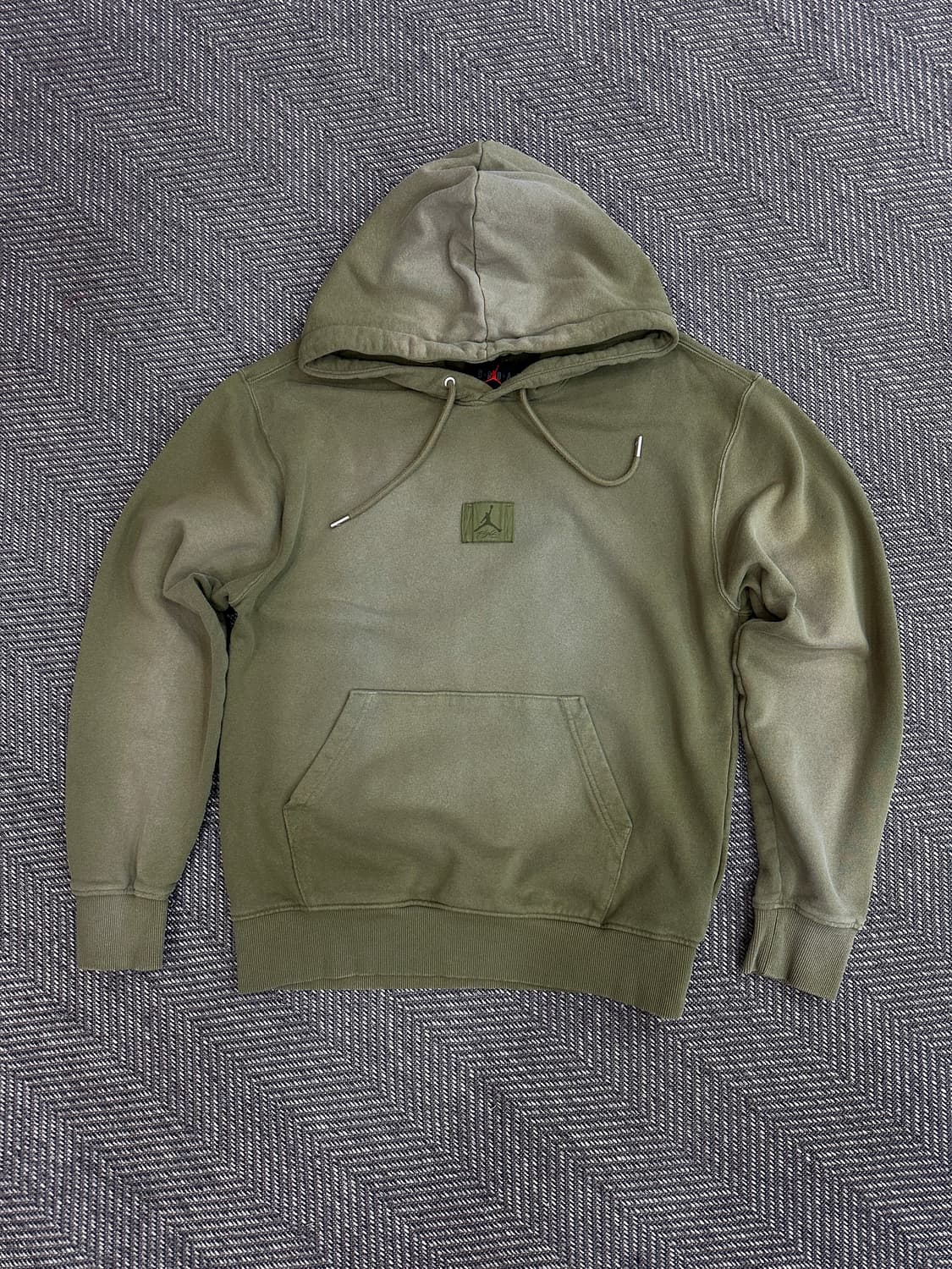 조던 워싱 후드티 카키 상품이미지1