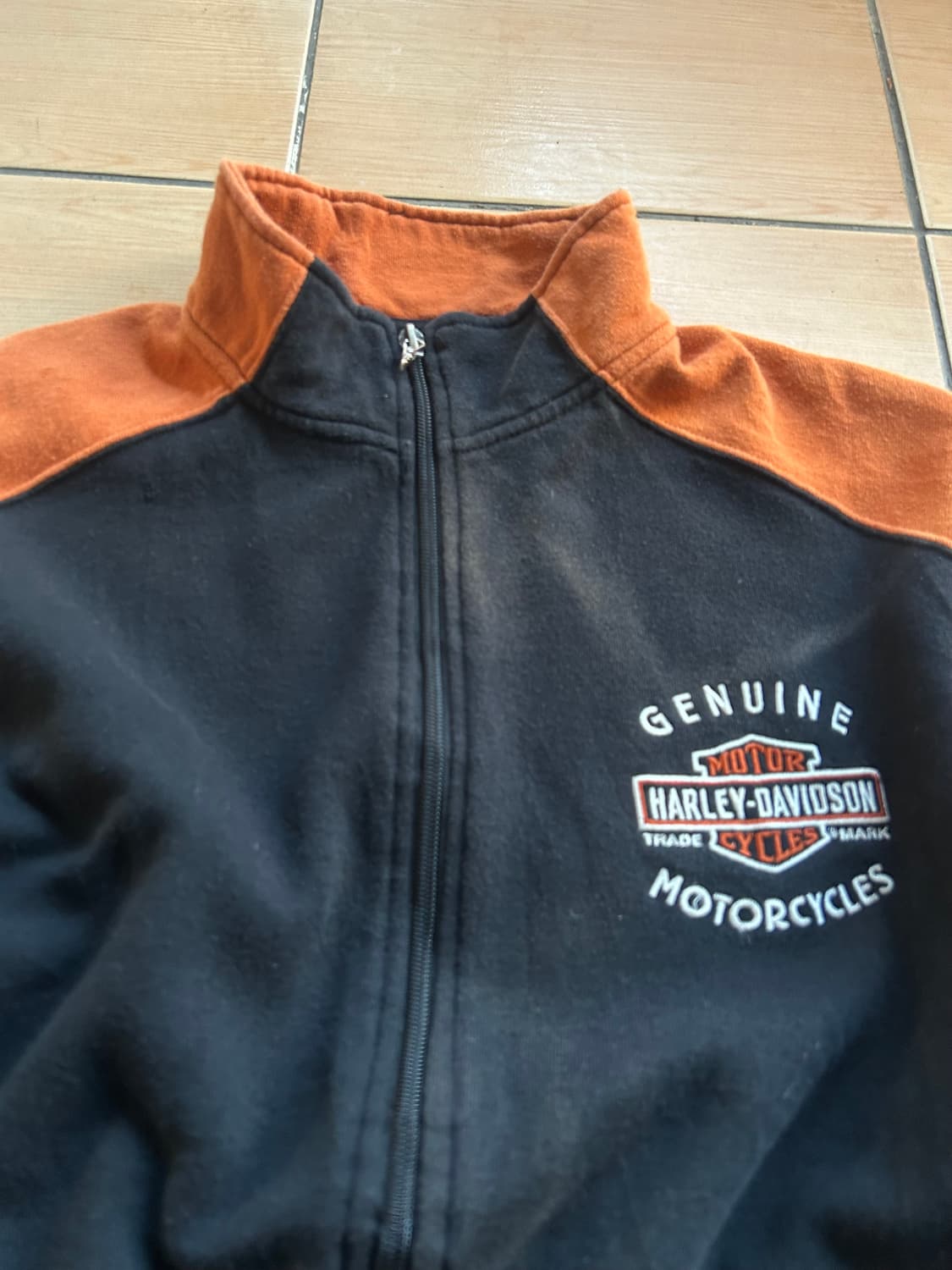 빈티지 할리데이비슨 스웻집업자켓 상품이미지2