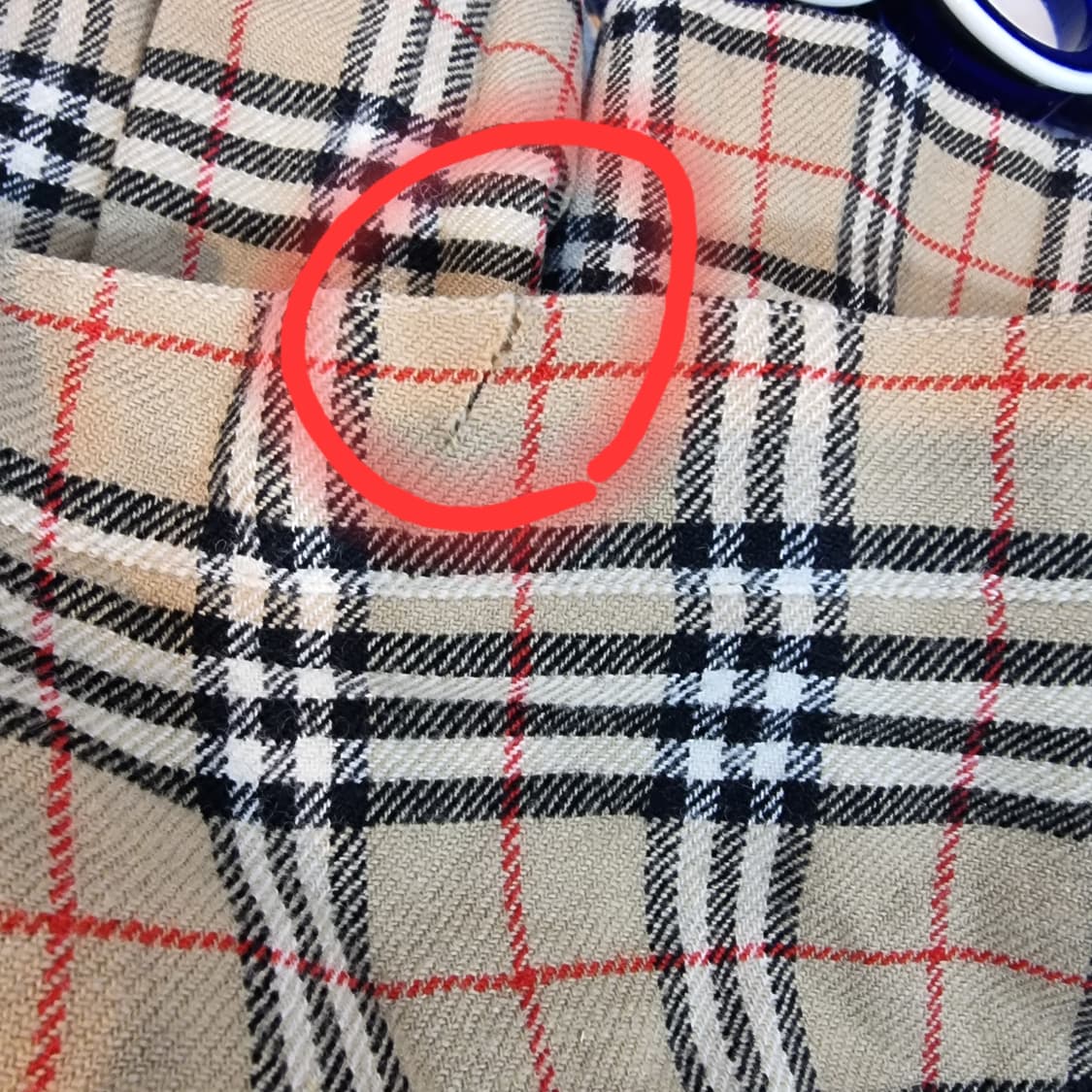 버버리스(Burberrys) 빈티지 노바체크 울 스커트 상품이미지10