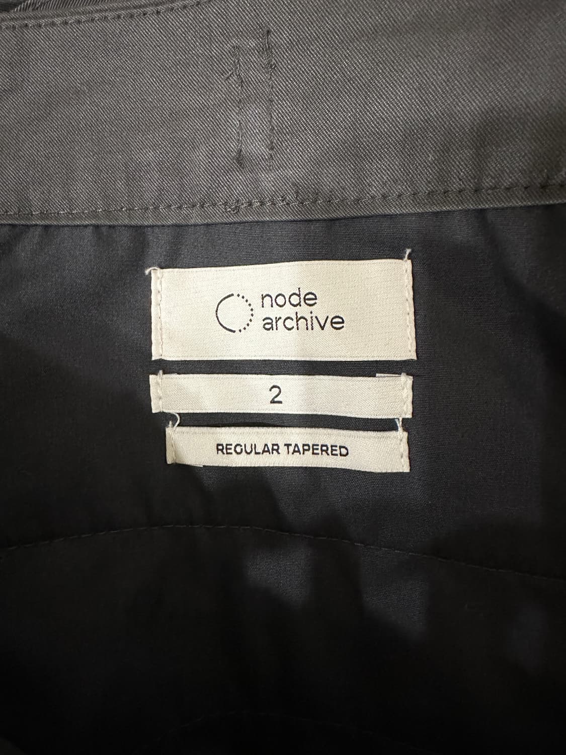 [2] 노드아카이브 레귤러 테이퍼드 치노 팬츠 상품이미지3