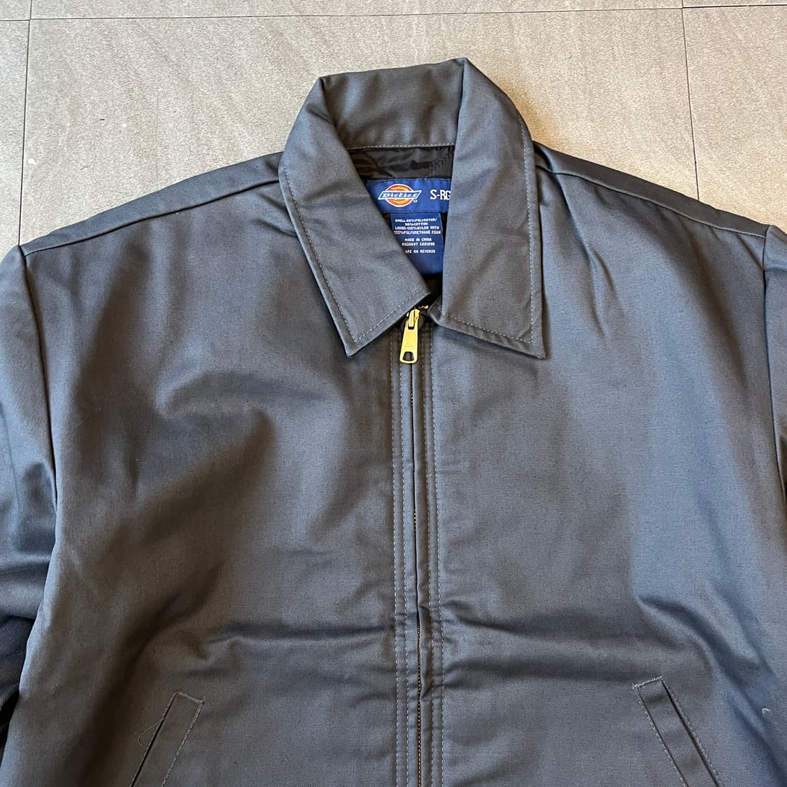 디키즈 정품 아이젠하워 그레이 누빔 워크 자켓 상품이미지3