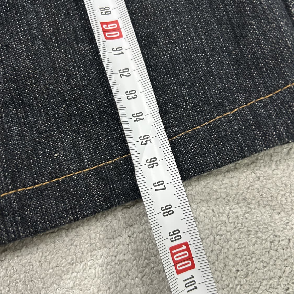 쿠 헤리티지 데님 블랙 스티치 진 32 상품이미지8