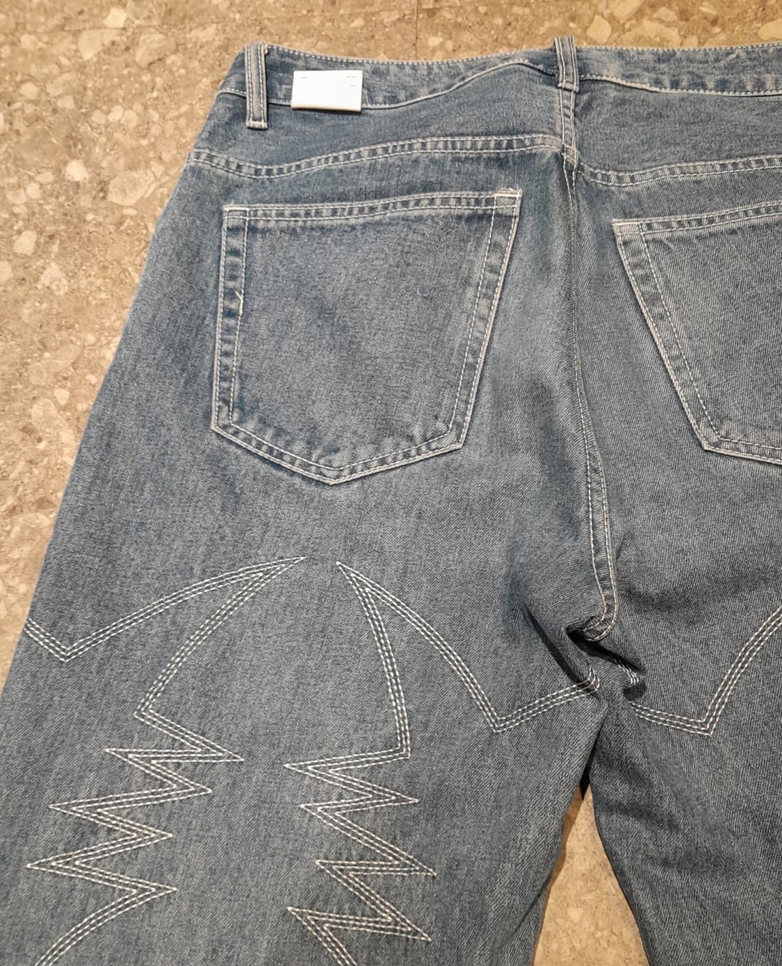 💥디스이즈네버댓 데님 스티치 팬츠 (M)
 상품이미지8