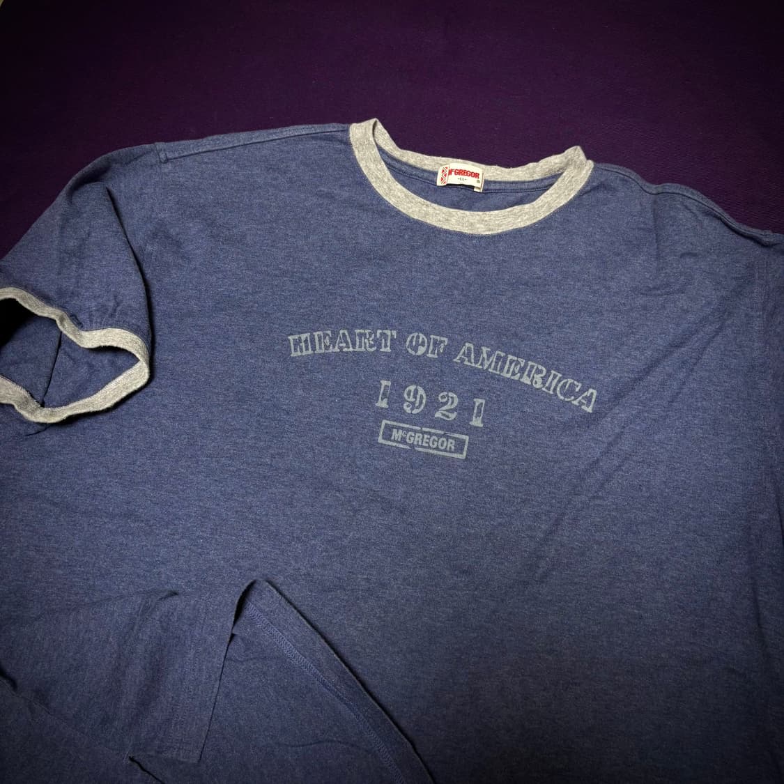  [00s McGREGOR] Ringer Tee - HEART OF AM 상품이미지4