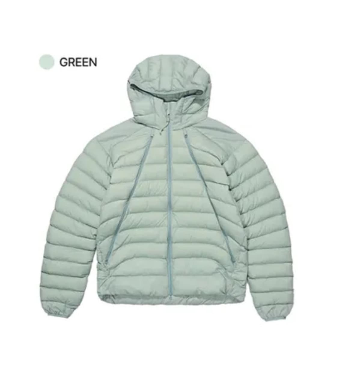 스키즘인듀싱 CATERPIE PUFFER JACKET 패딩 그린 상품이미지4