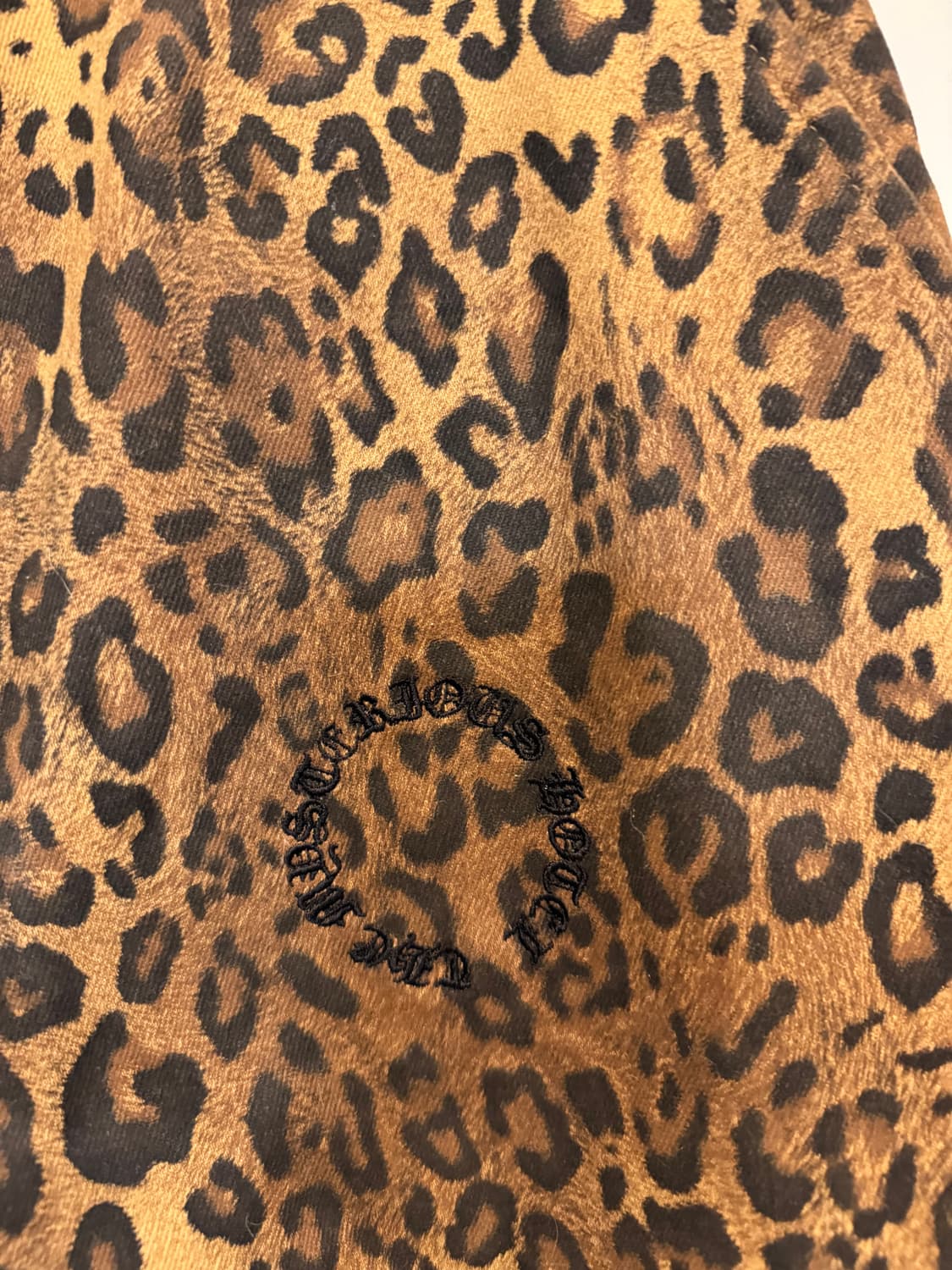 더미스테리어스호텔 레오파드 카고 팬츠 상품이미지5