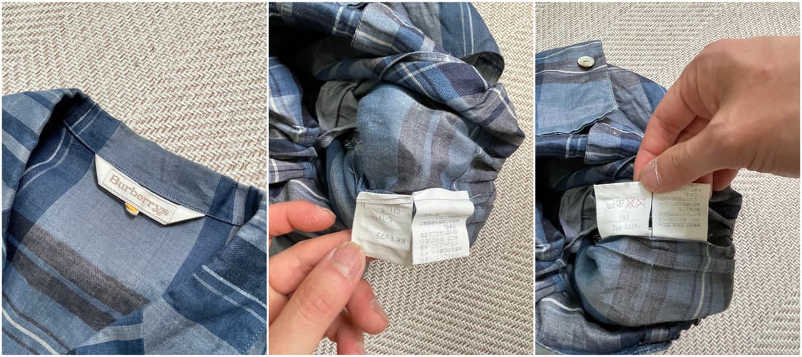 Burberry 버버리 체크 리넨 원피스  J04340 상품이미지8