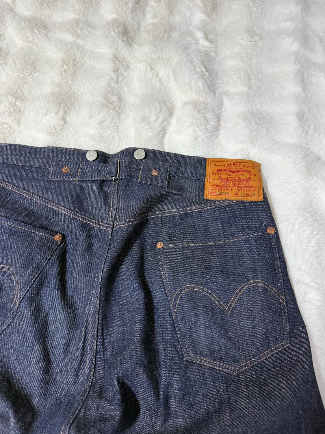 [32] 한정판 LVC 1901 JAPAN 501 KATAKANA 데님 상품이미지6