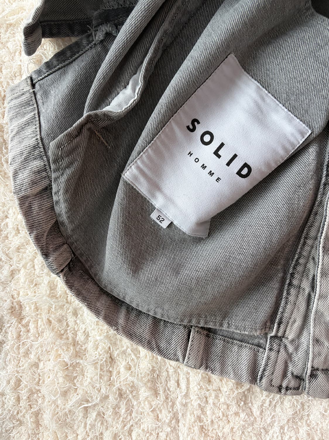 솔리드 옴므 데님 자켓 상품이미지7