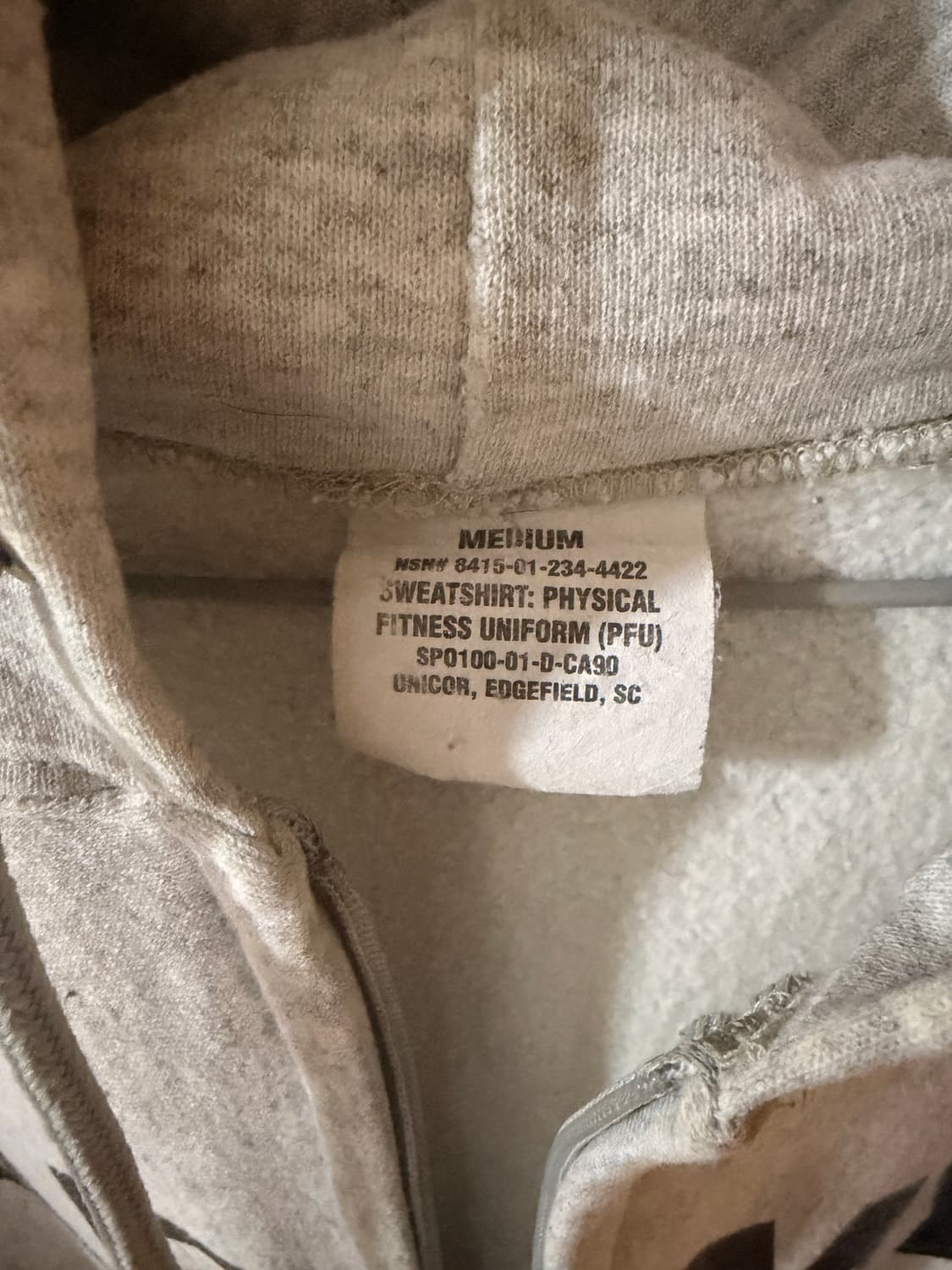 US Army OG 후드집업 상품이미지3