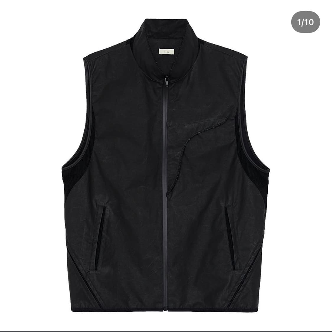 Xlim Ep3. 01 Vest Black 상품이미지1