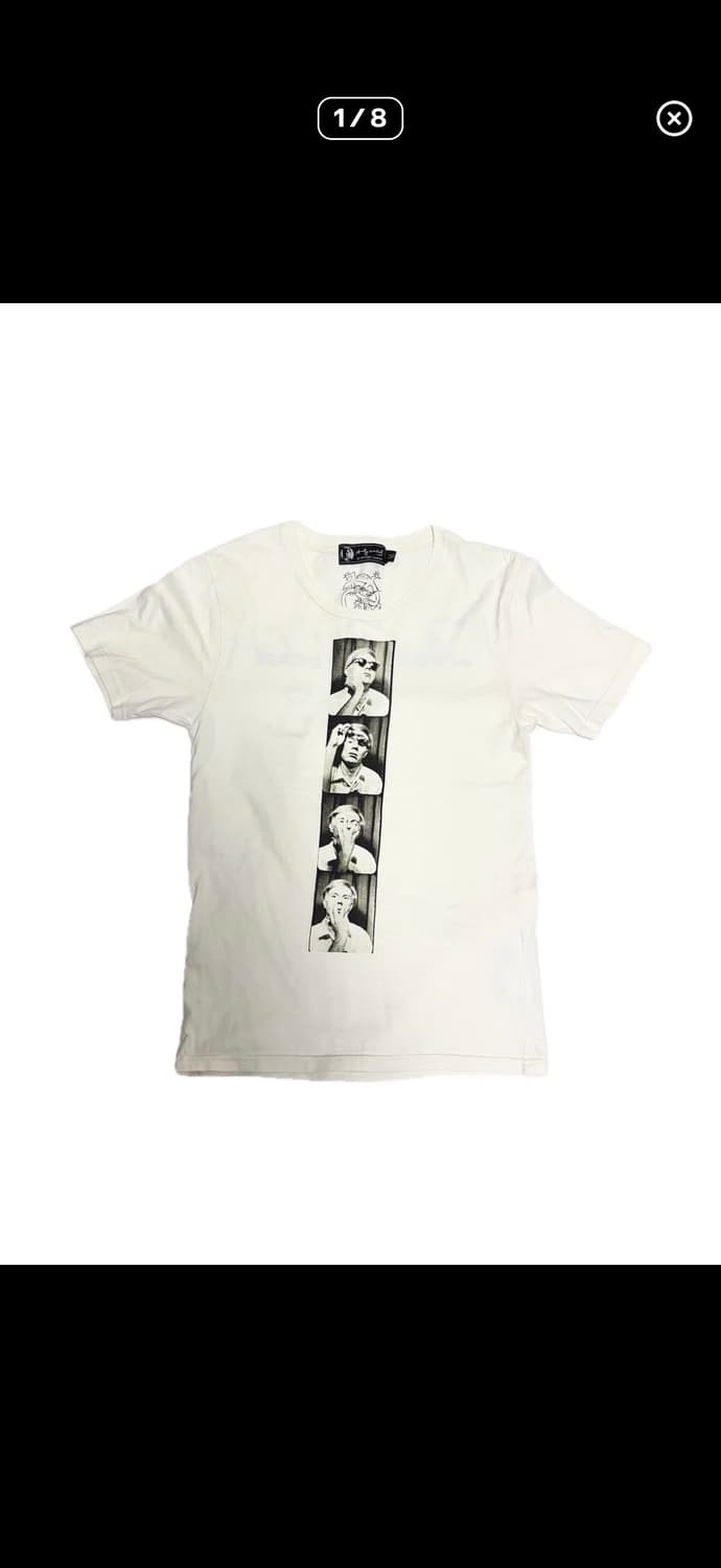 Hysteric Glamour x 앤디 워홀 반팔 티셔츠 상품이미지1