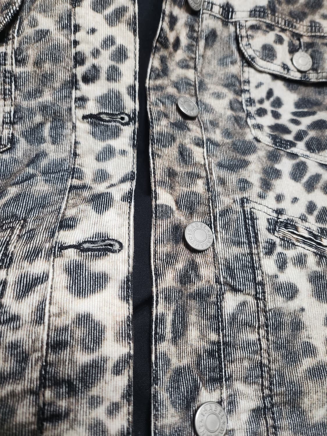 Isabel Marant의 독특한 레오파드 패턴 자켓 상품이미지6