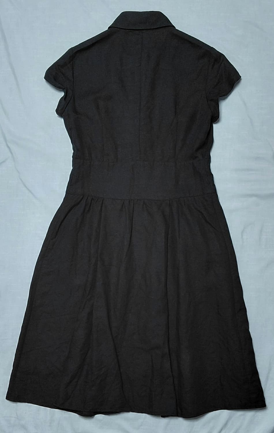 DUAL VIEW 린넨 텐셀 혼방 셔츠 원피스 (40사이즈/M) 상품이미지8