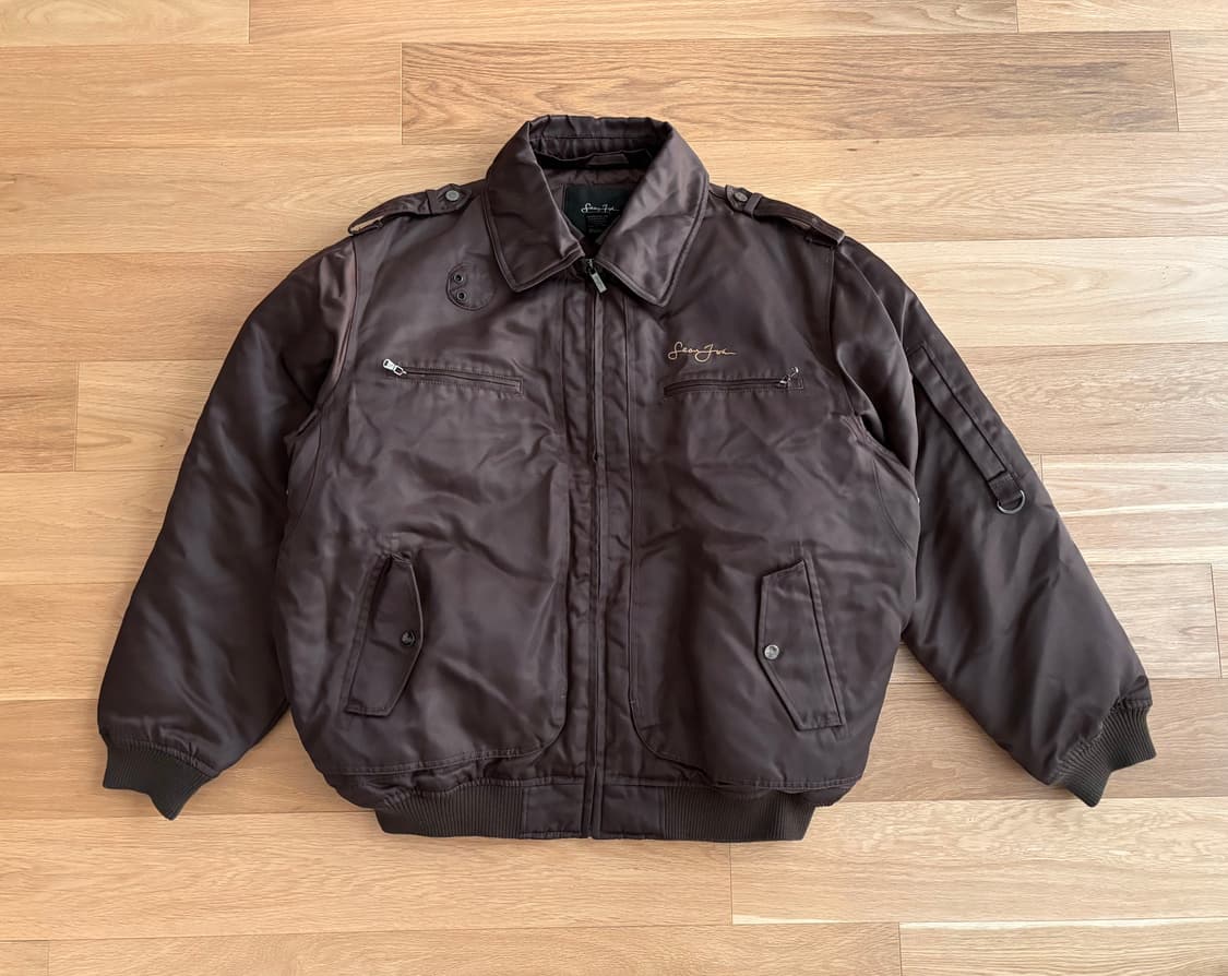 션존 sean john 봄버 블루종 패딩 항공 자켓 XL 상품이미지2