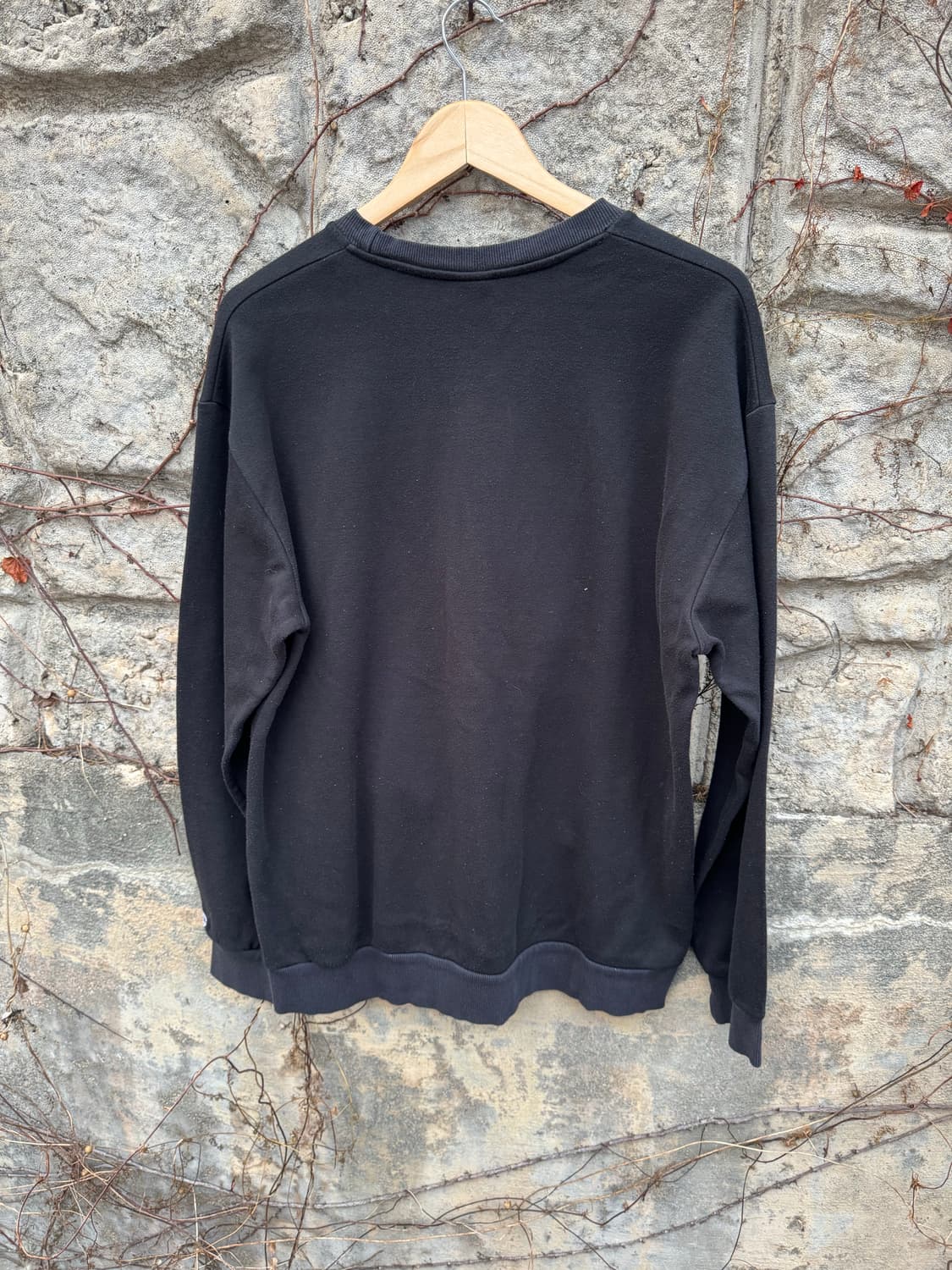 챔피온 빈티지 리버스위브 티셔츠 롱슬리브 스웻 셔츠 맨투맨 블랙 상품이미지2