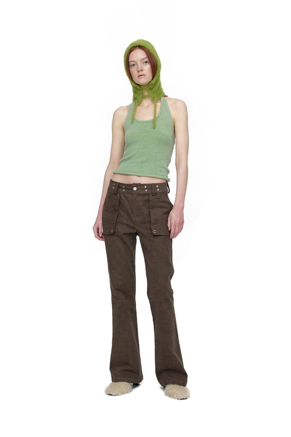 Cerric 포켓 스웨이드 팬츠 상품이미지1