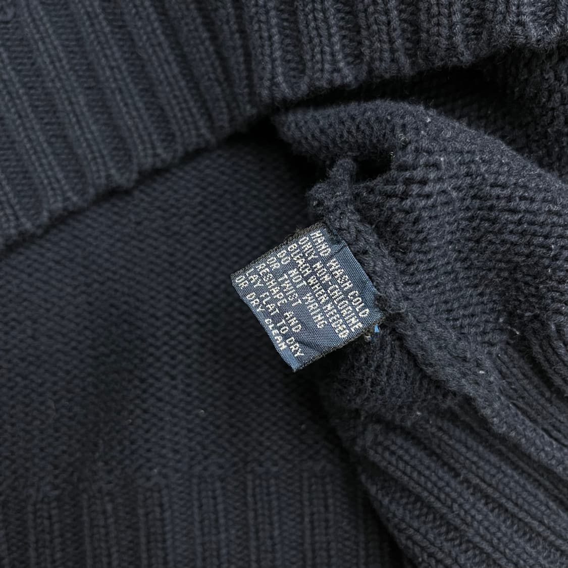 폴로 랄프로렌 버건디포니 네이비 니트 L 상품이미지5