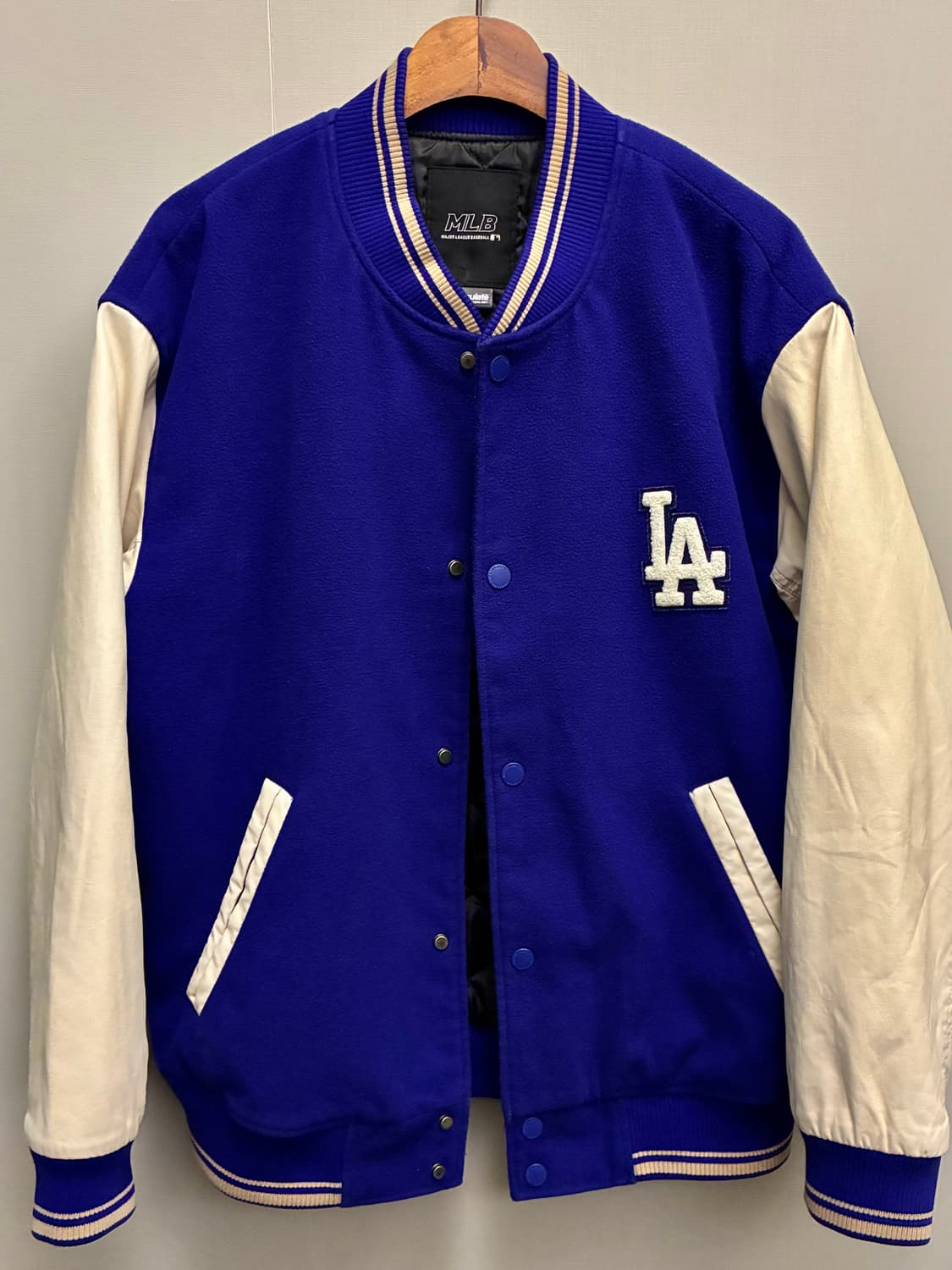 (L/105)MLB 엠엘비 LA 다저스 신슐레이트 울 바시티자켓 상품이미지8