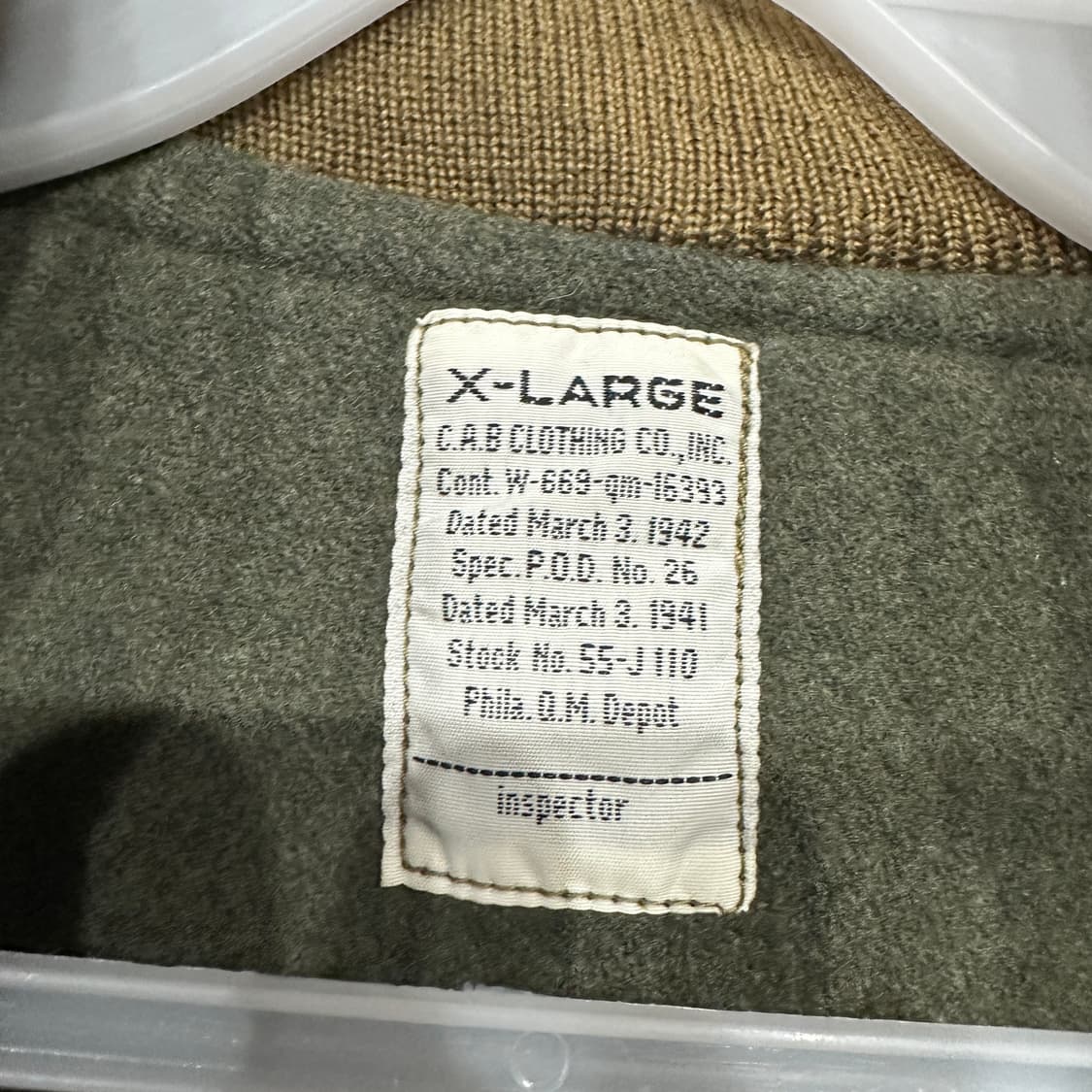 캡클로딩 탱커자켓 XL  상품이미지6