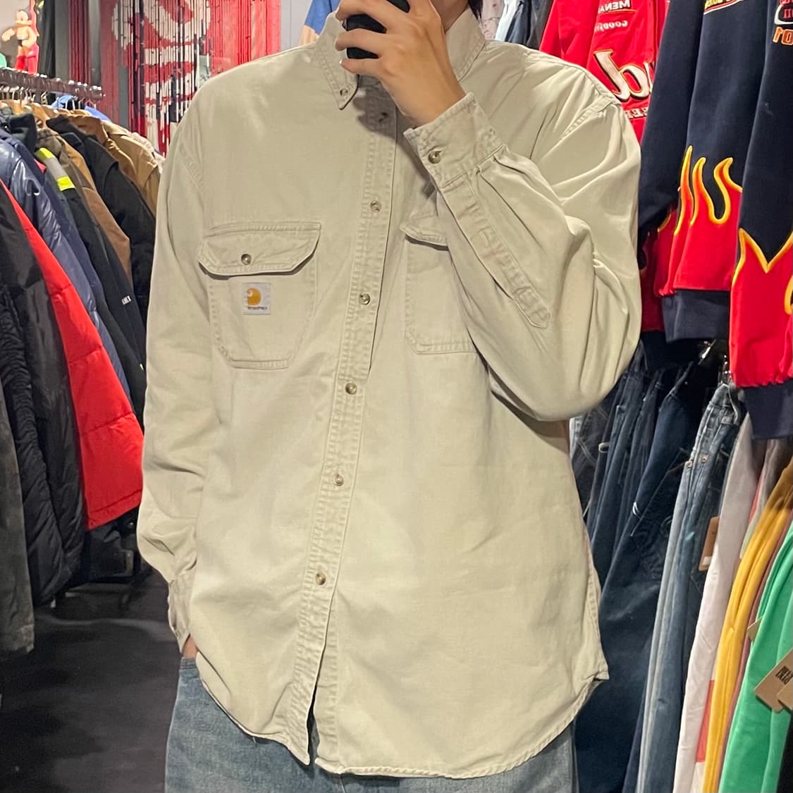 [IM] carhartt 칼하트 그레이지 긴팔셔츠 상품이미지4