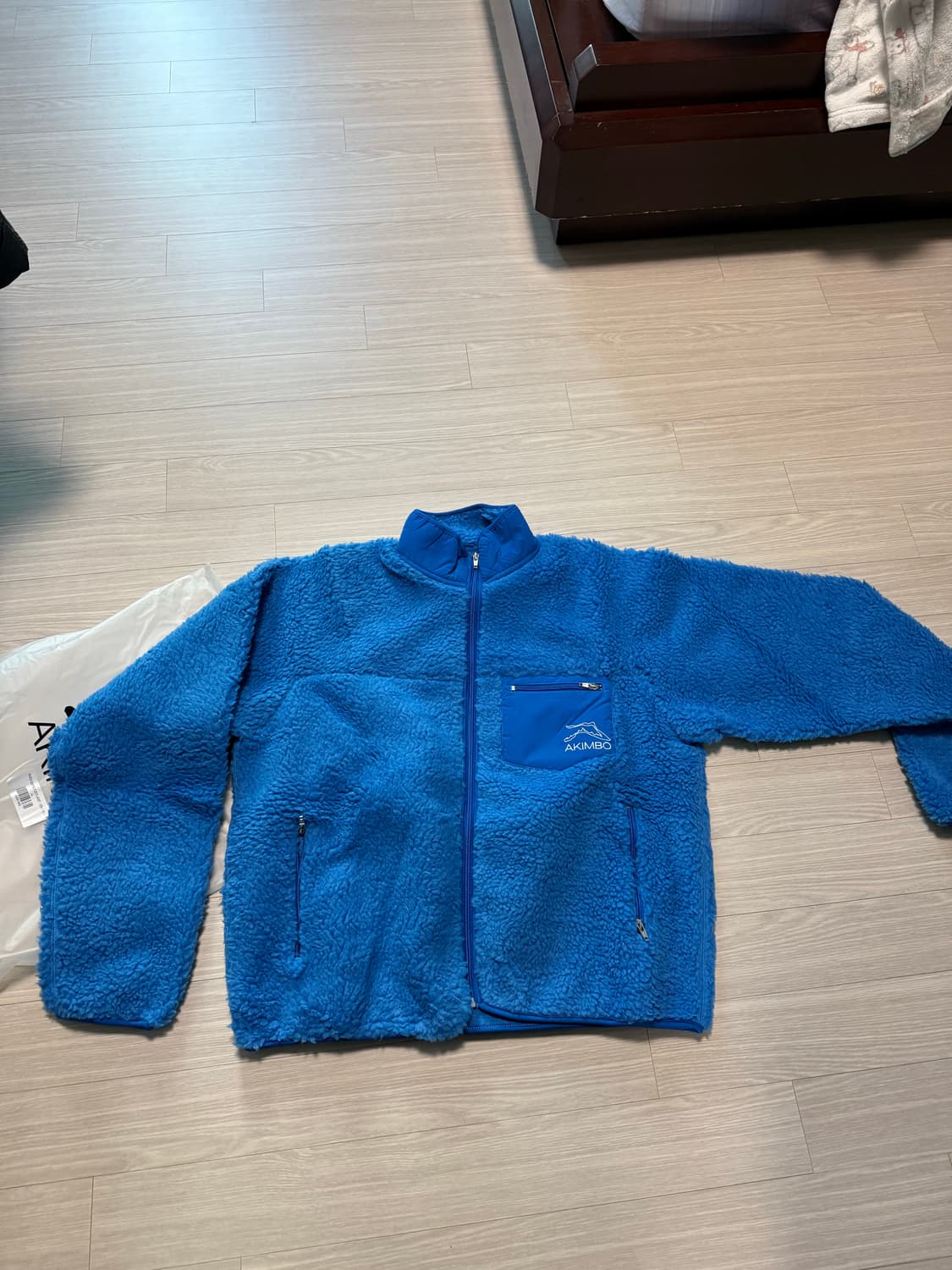 아킴보클럽 딥파일 플리스 후리스 XL (새상품) 상품이미지2