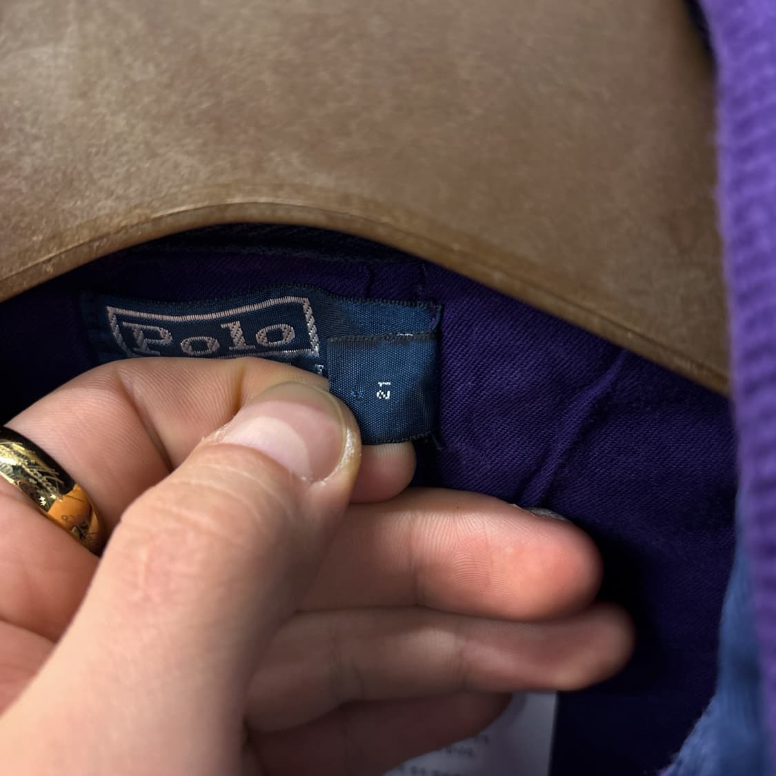 90s 폴로 랄프로렌 럭비 셔츠 빅 로고 넘버링 더블알엘 N361 상품이미지7