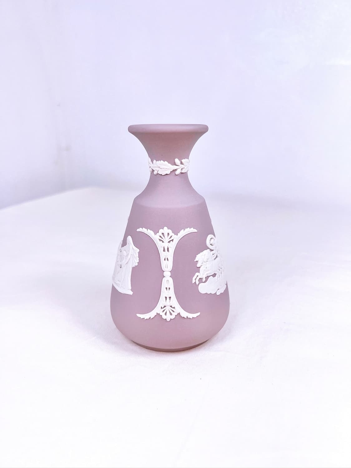 [영국엔틱] 웨지우드 제스퍼웨어 벋 베이스 화병_ 라일락 상품이미지2