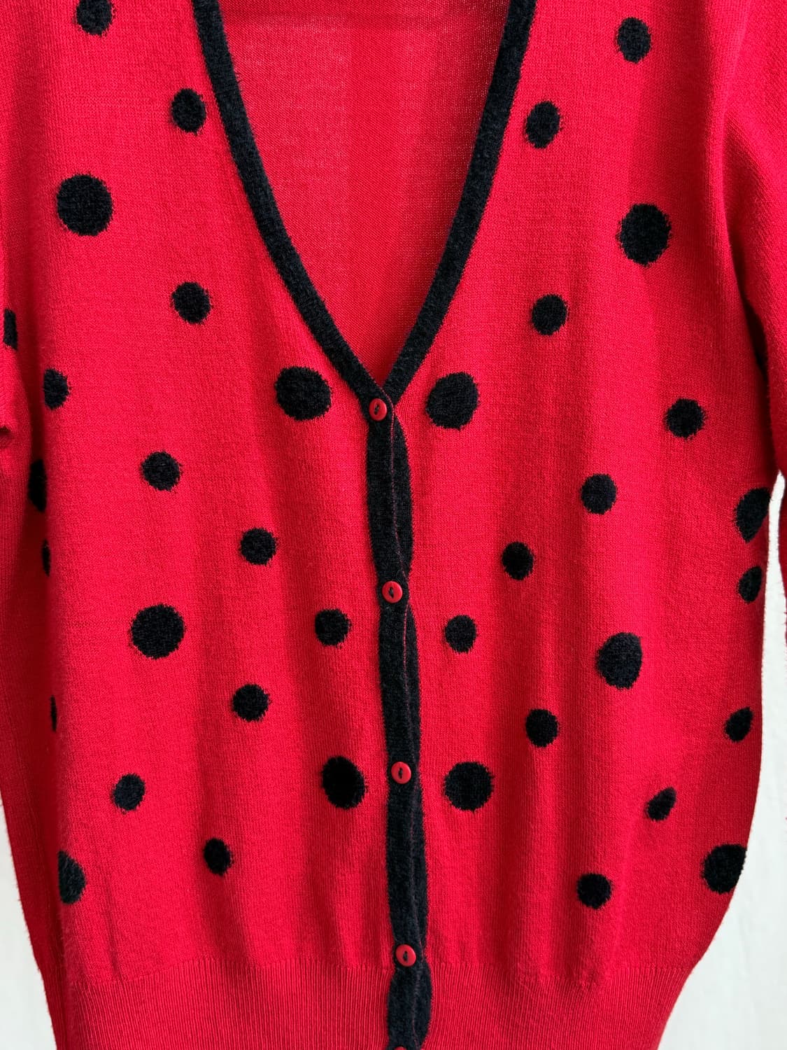 MOU 레드 도트 가디건 (Italy) 상품이미지6