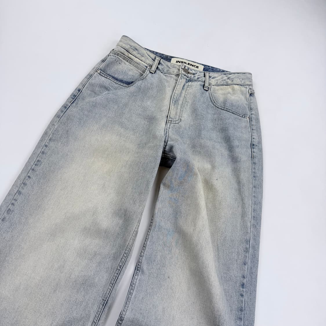 인사일런스 와이드 데님팬츠 상품이미지2