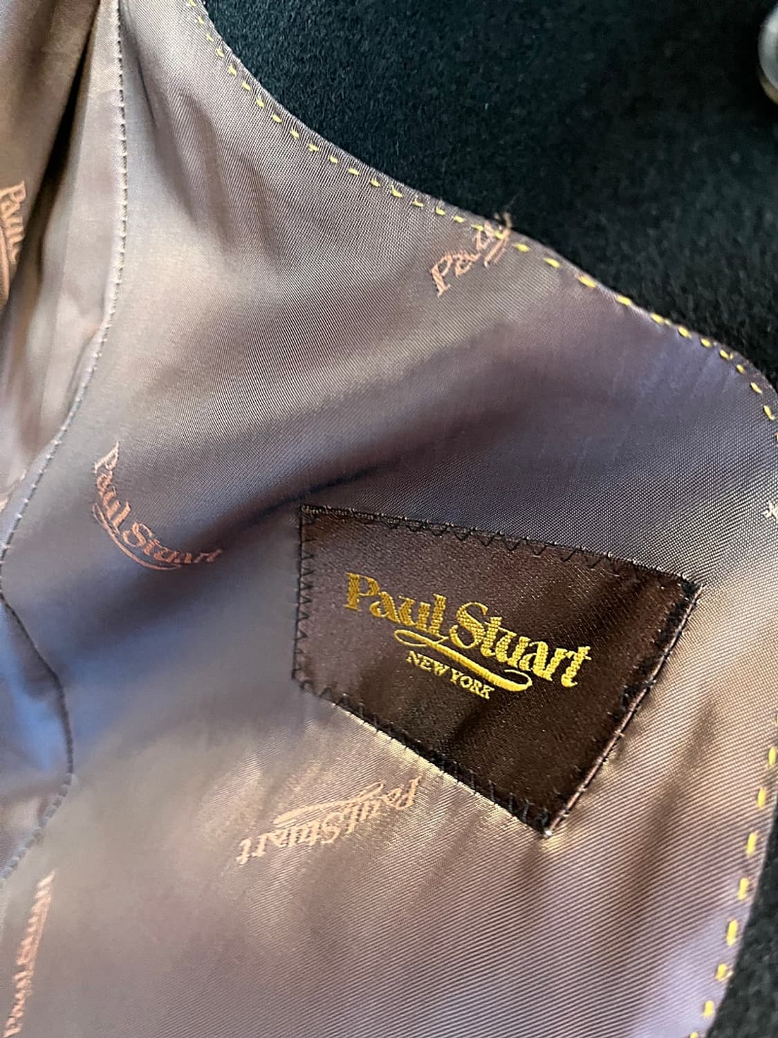 100-105) 폴스튜어트 캐시미어100% 코트  상품이미지7