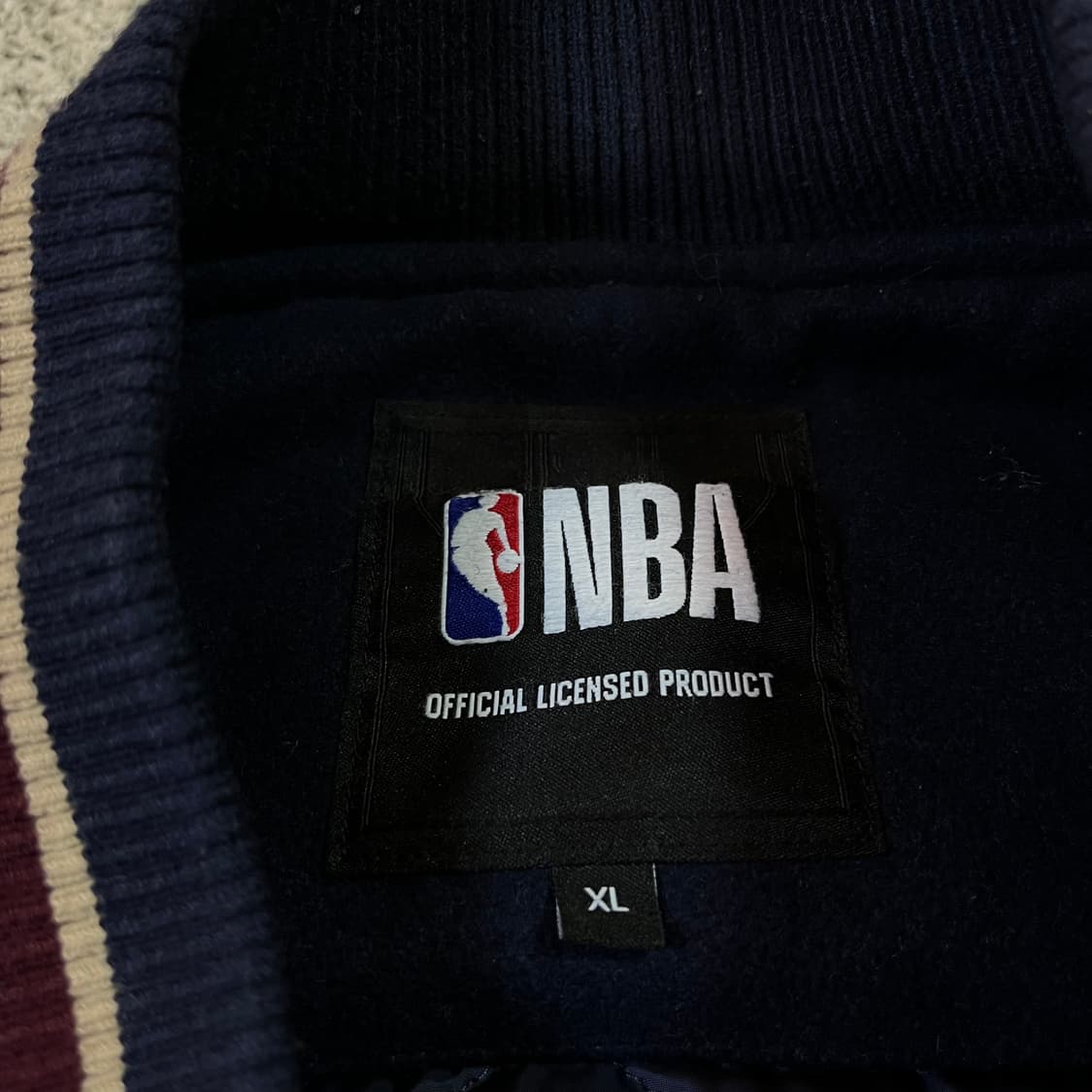 NBA 클리블랜드 캐벌리어스 바시티 자켓 상품이미지6