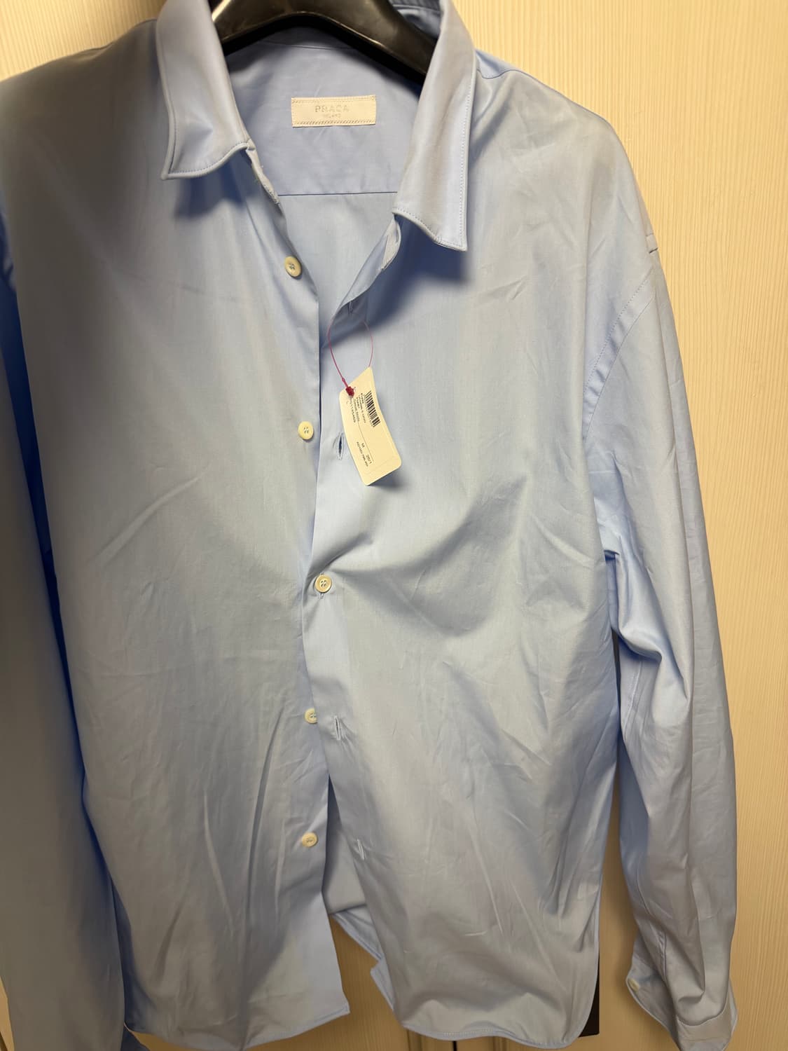 프라다 와이어 셔츠 L 새제품 상품이미지1