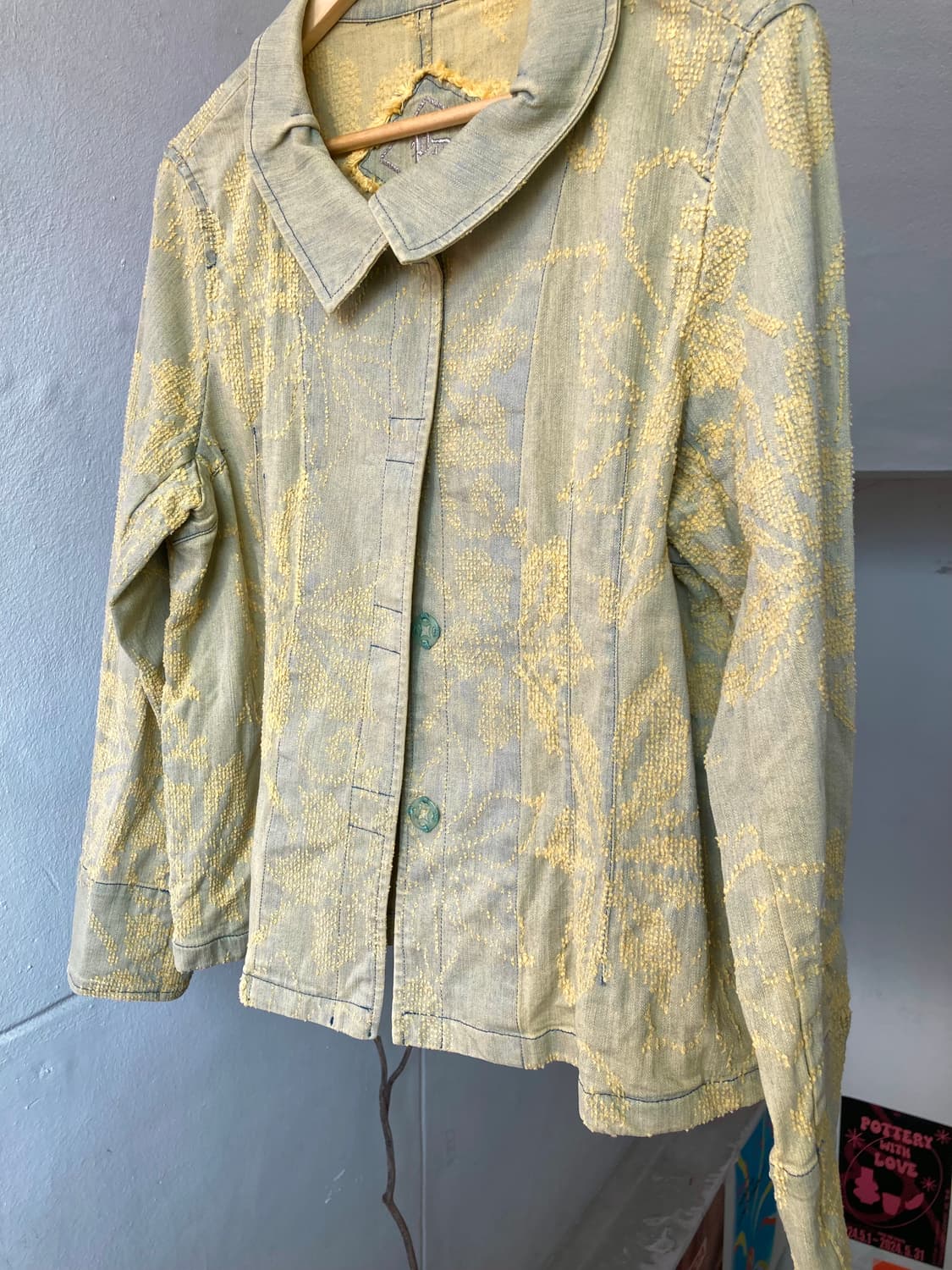 빈티지 에스닉 자수 패턴 자켓 상품이미지3