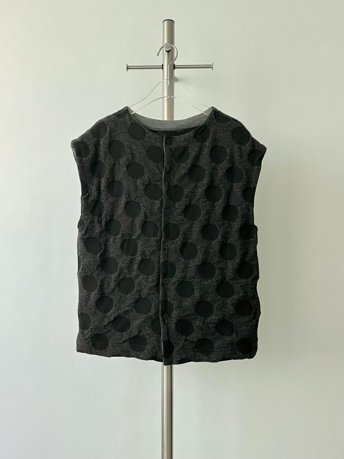 Layered Polka Dot Vest 상품이미지3