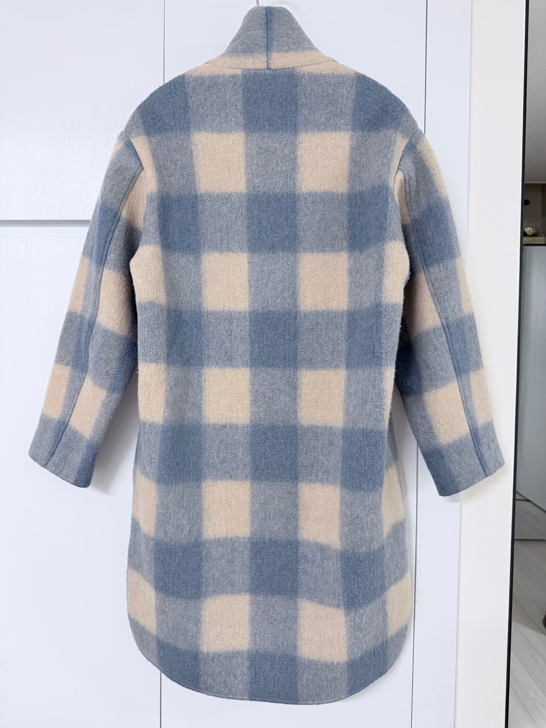 이자벨마랑 에뚜왈 체크 코트 34 상품이미지2