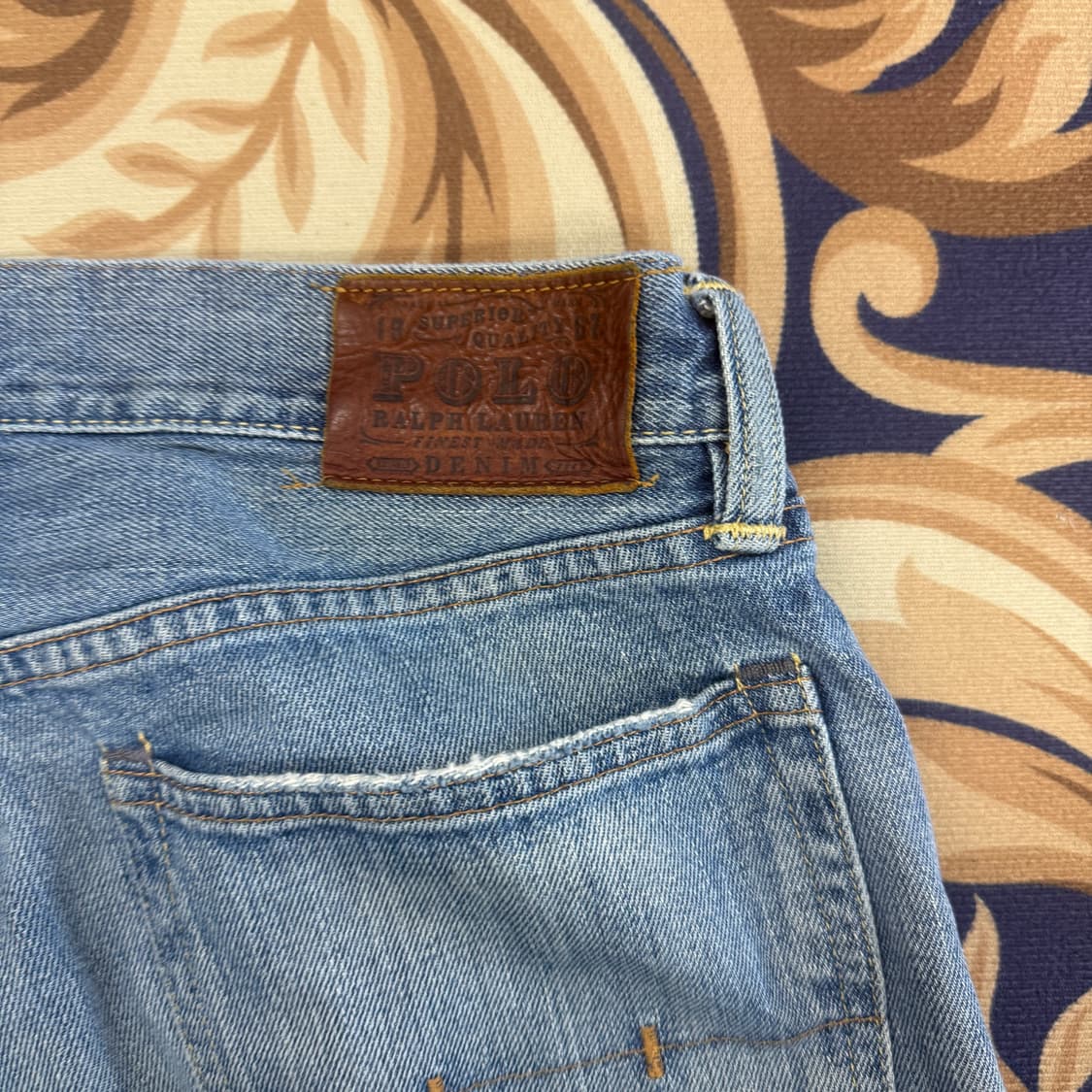 (32)폴로 랄프로렌 중청 데님팬츠 상품이미지2