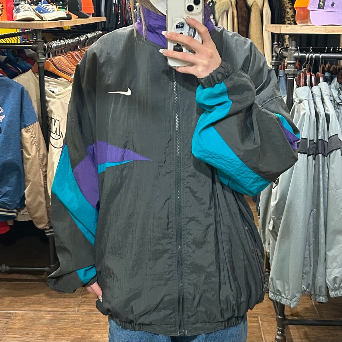 [HI] 나이키 바람막이 딥그레이  상품이미지2