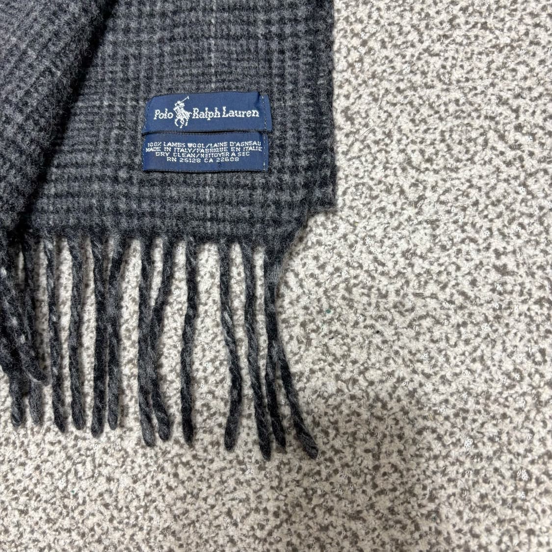 [택포,램스울100] 폴로 랄프로렌 이태리 머플러 목도리 [A+] 상품이미지3