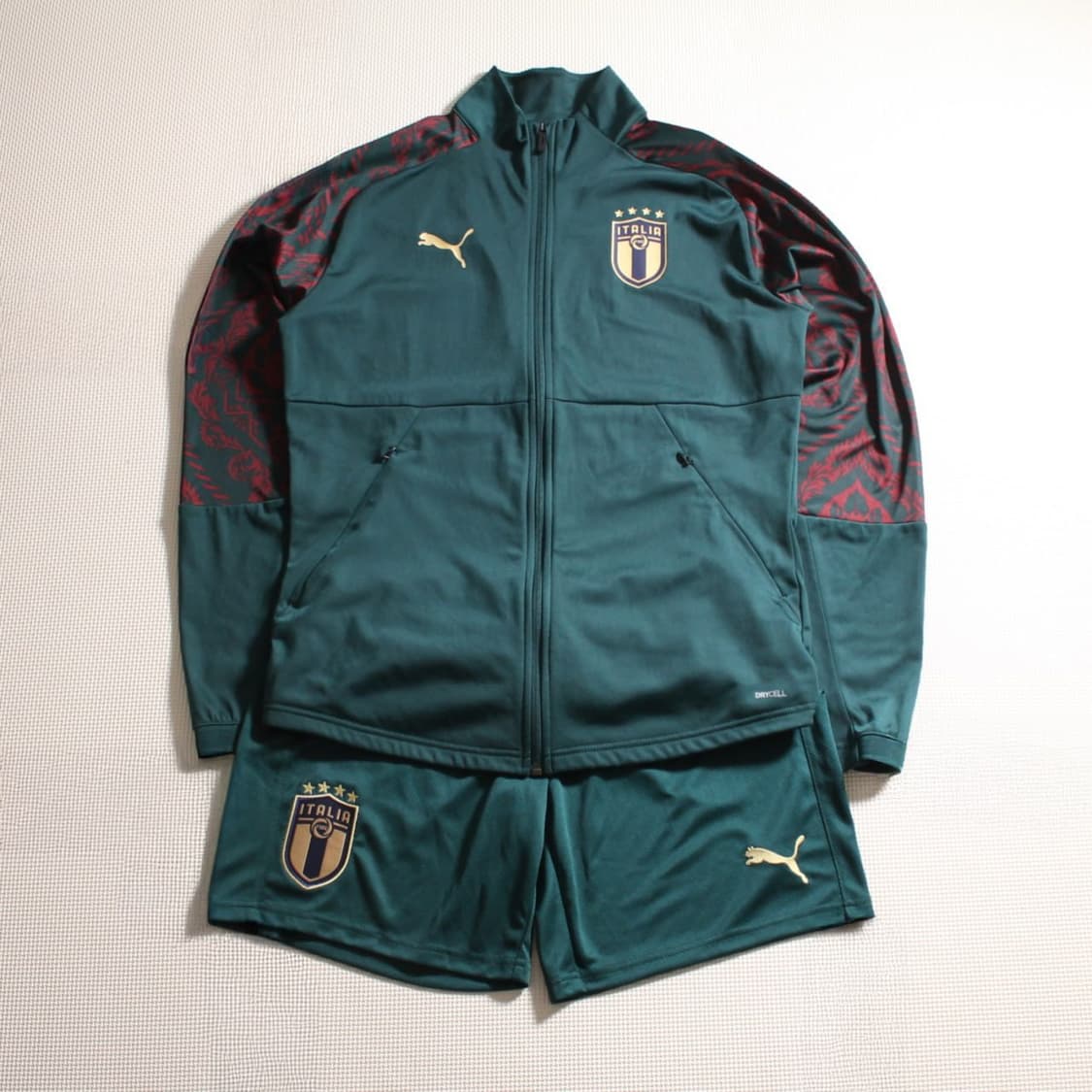 PUMA 퓨마 이탈리아 국가대표 금장 트레이닝 세트 상품이미지1