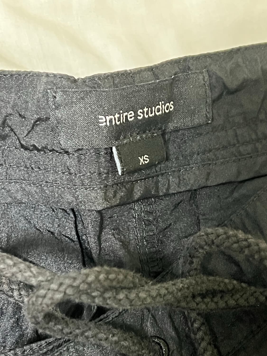 Entire studios FREIGHT 드로스트링 카고팬츠 판매합니다. 상품이미지3