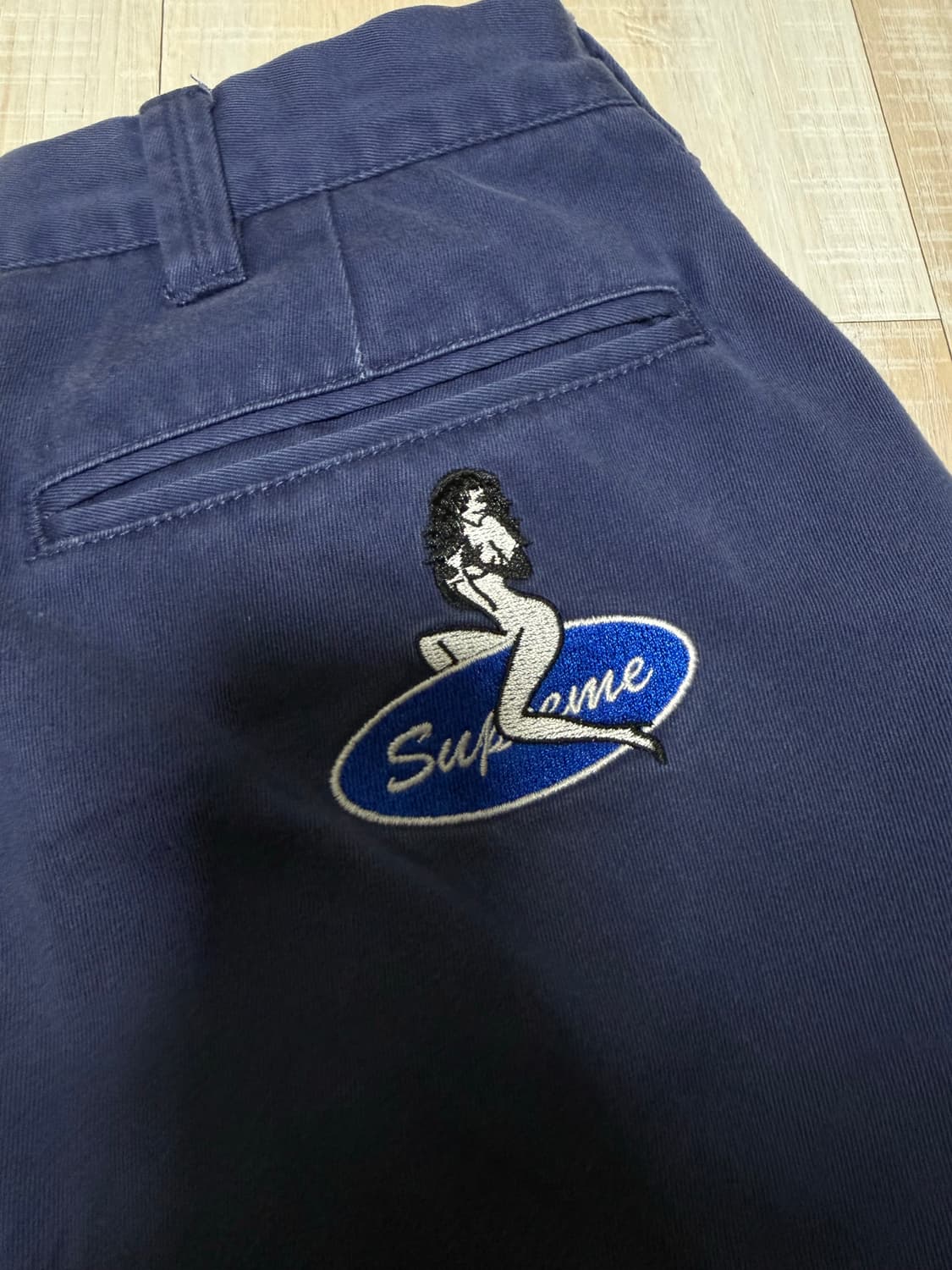 핀업걸 치노 네이비 상품이미지3