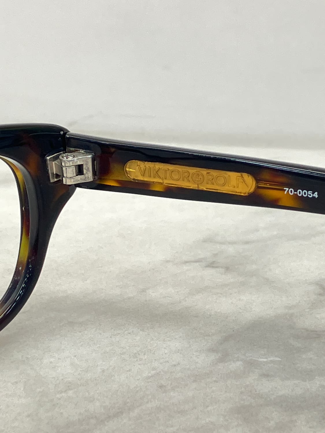 B37 빅터앤롤프 VIKTOR&ROLF 레오파드 슬림 오벌 뿔테 안경 상품이미지8