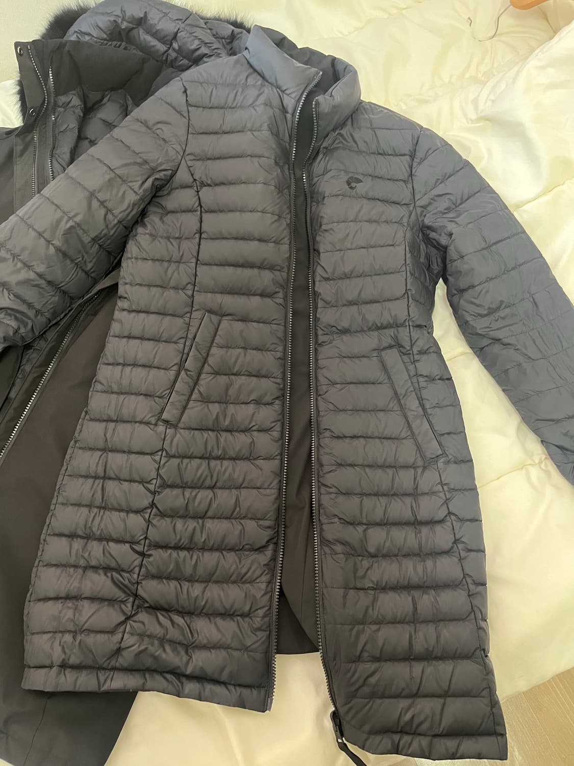 네파 아르테 4 IN 1 구스코드 다운자켓 블랙 90 size 상품이미지6