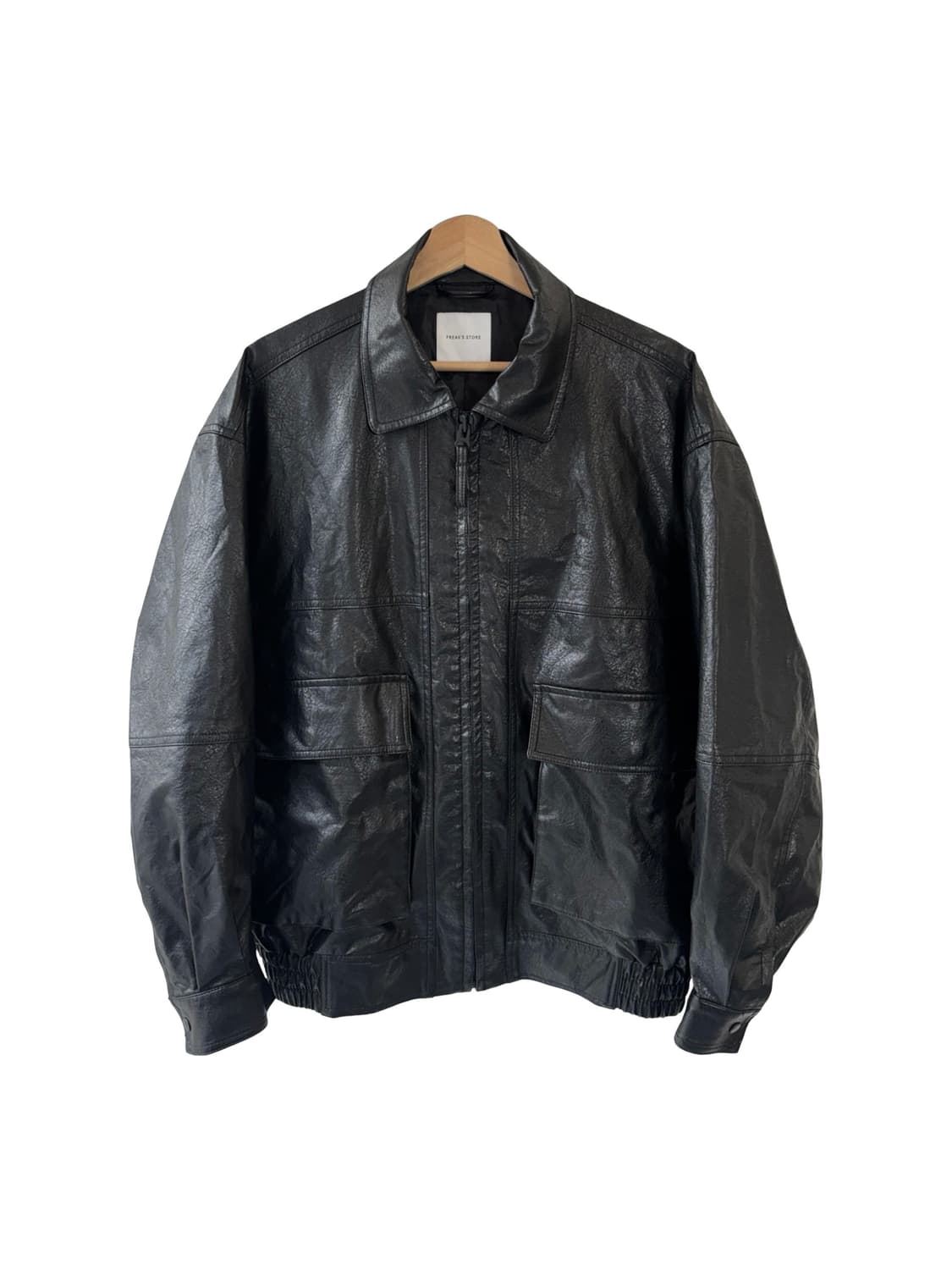 프릭스스토어 레더 블루종 자켓 상품이미지1