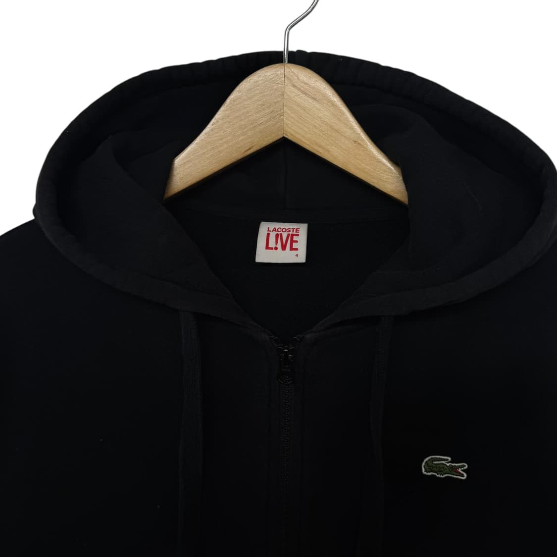 라코스테 라이브 로고 후드집업 상품이미지2