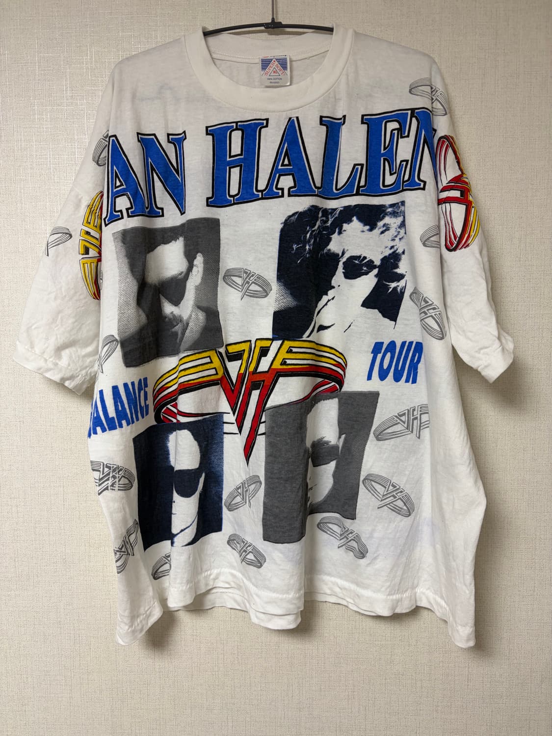 90s van halen 반헤일런 밴드티 XL 상품이미지1