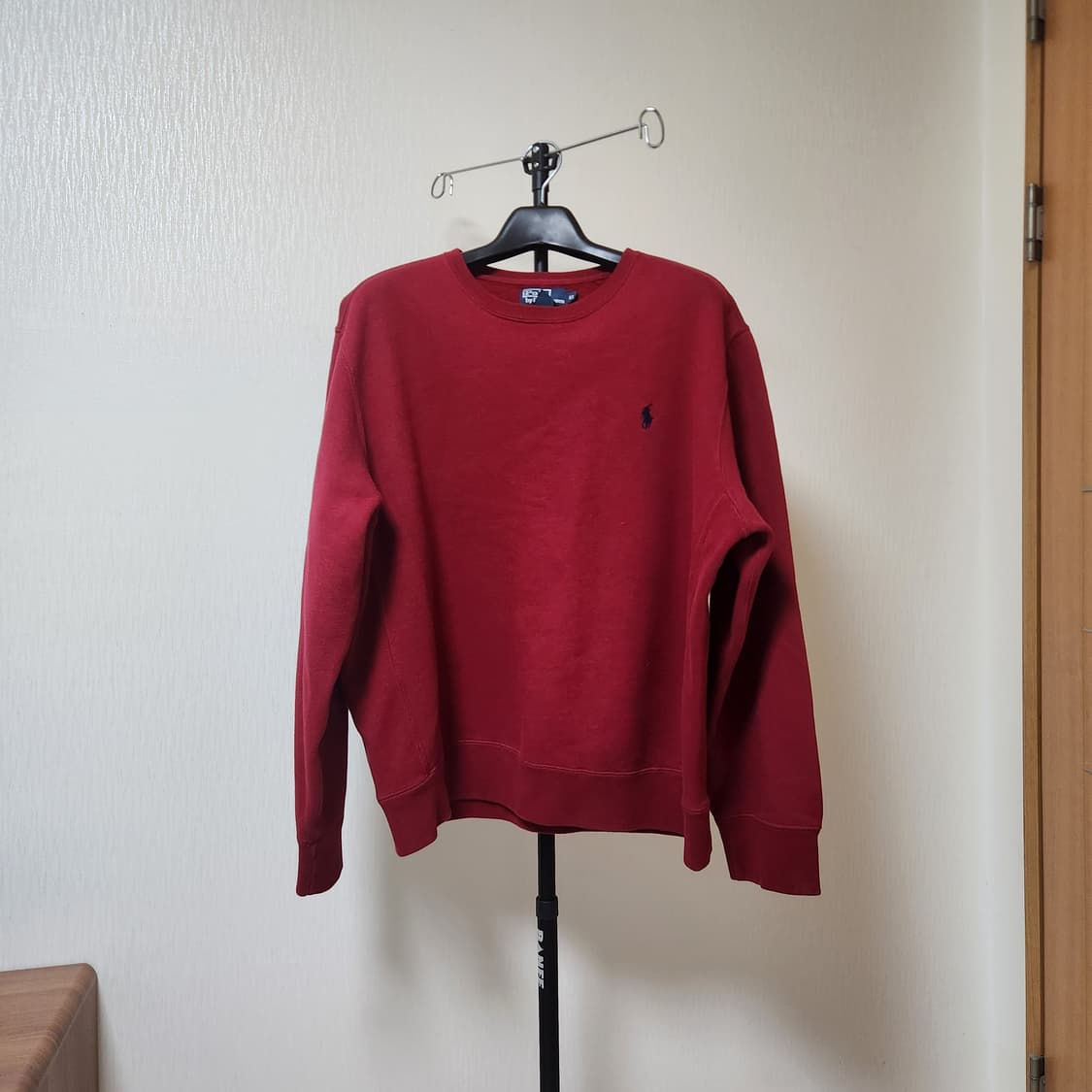 폴로 랄프로렌 빨간색 스웻 셔츠 XL 상품이미지1